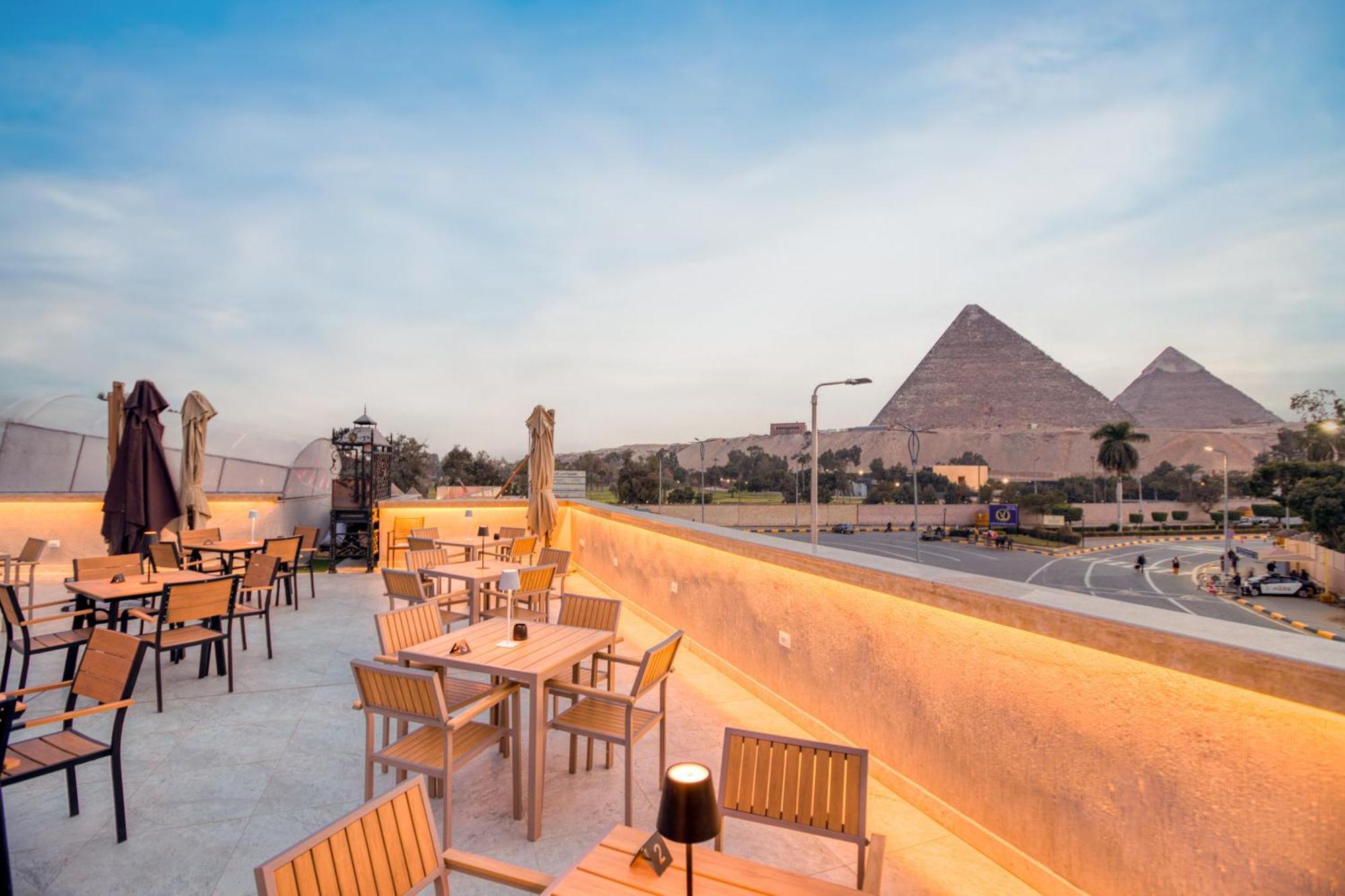 La Boutique Hotel - Vue Des Pyramides Kafret el-Gabal Zewnętrze zdjęcie